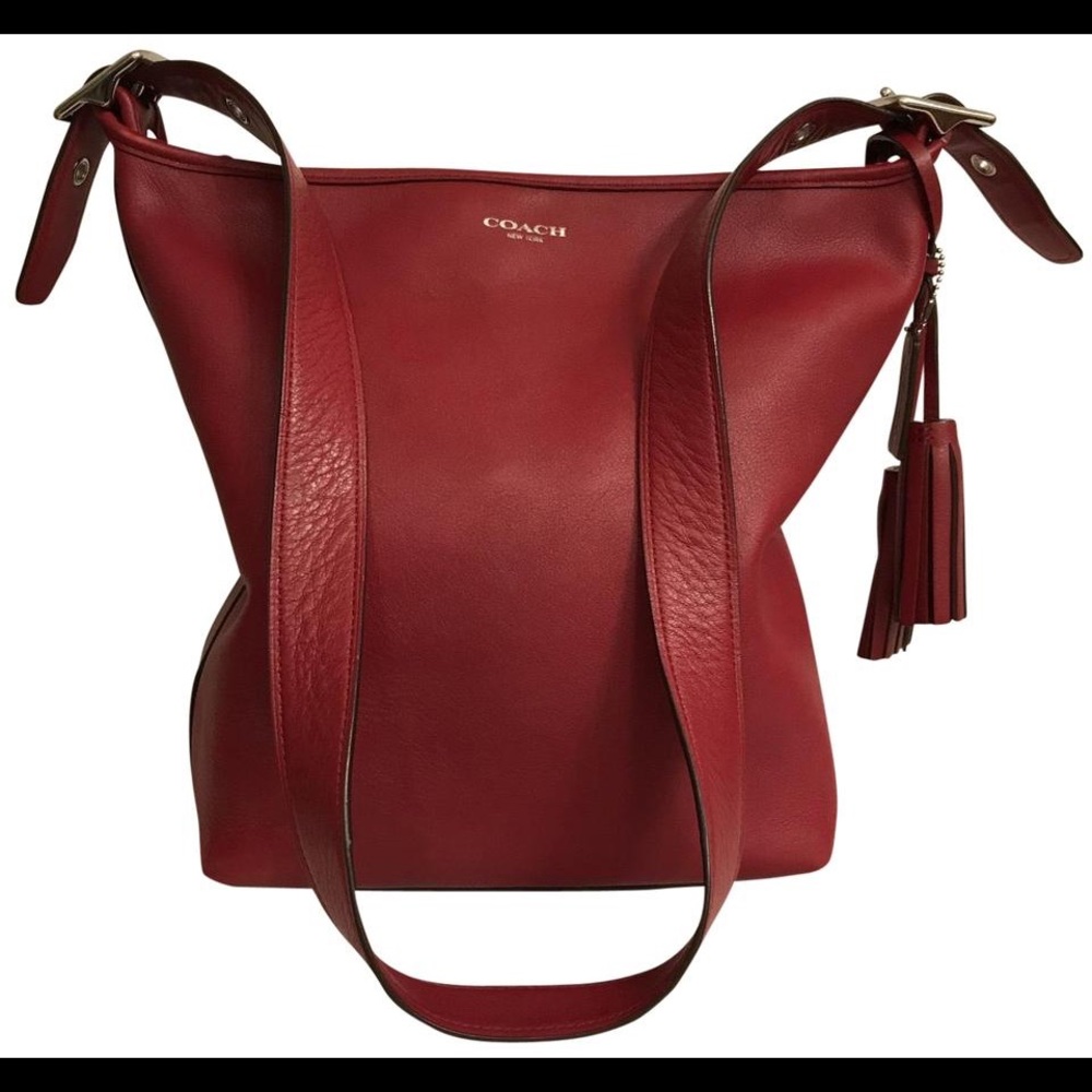 ❌SOLD❌Coach Legacy Duffel Shoulder Bag - Red